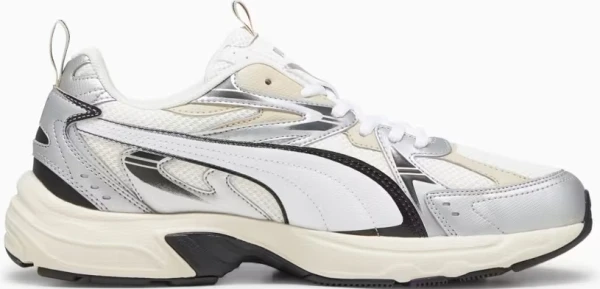 Кроссовки Puma MILENIO TECH бежево-бело-серые 39232204