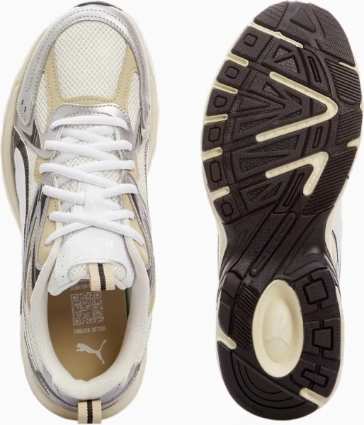Кроссовки Puma MILENIO TECH бежево-бело-серые 39232204