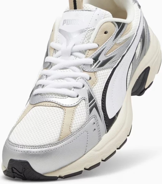 Кроссовки Puma MILENIO TECH бежево-бело-серые 39232204