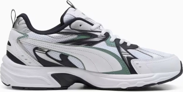 Кросівки Puma MILENIO TECH біло-темно-синьо-зелені 39232213