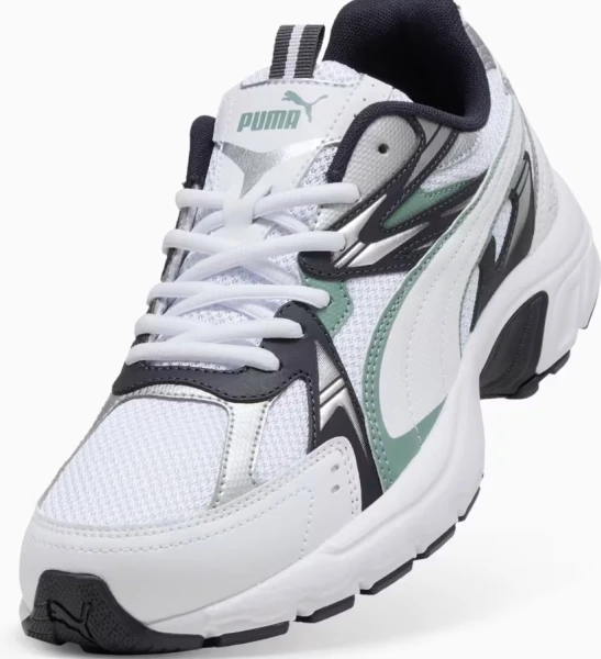Кросівки Puma MILENIO TECH біло-темно-синьо-зелені 39232213
