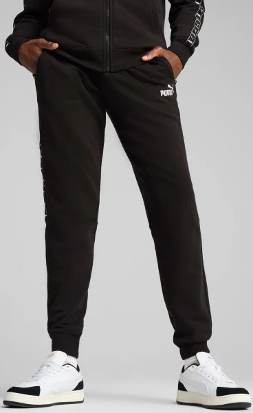 Спортивні штани Puma ESSENTIALS TAPE чорні 68468001