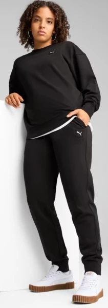 Спортивні штани жіночі Puma ESSENTIALS ELEVATED чорні 68501901