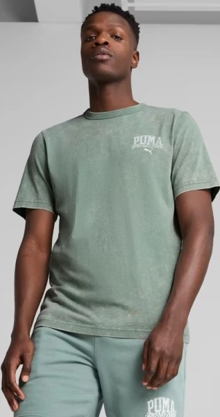 Футболка Puma CLASS WASHED зеленая 68464030