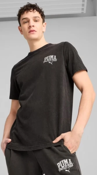 Футболка Puma CLASS WASHED чорна 68464001
