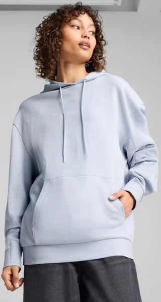 Худі жіноче Puma HER RELAXED димчасто-блакитне 68505747