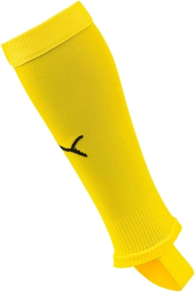 Гетри футбольні без носка Puma TEAM LIGA STIRRUP SOCKS CORE жовті 703439-07