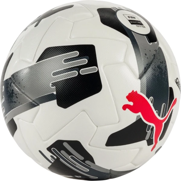 Футбольний м'яч Puma ORBITA 2 TB (FIFA QUALITY PRO) біло-чорно-червоний Розмір 5 084323-02