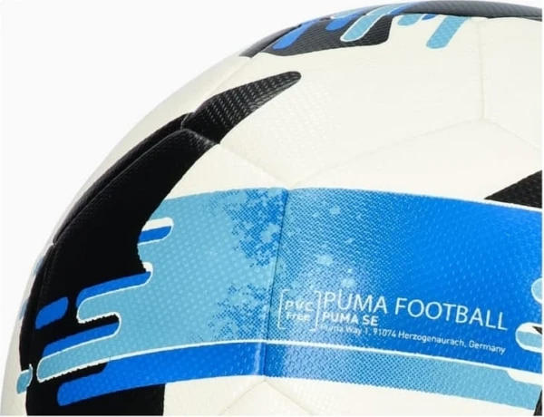 Футбольний м'яч Puma ORBITA 5 FUSION LITE 290 біло-синьо-помаранчевий Розмір 5 084333-01
