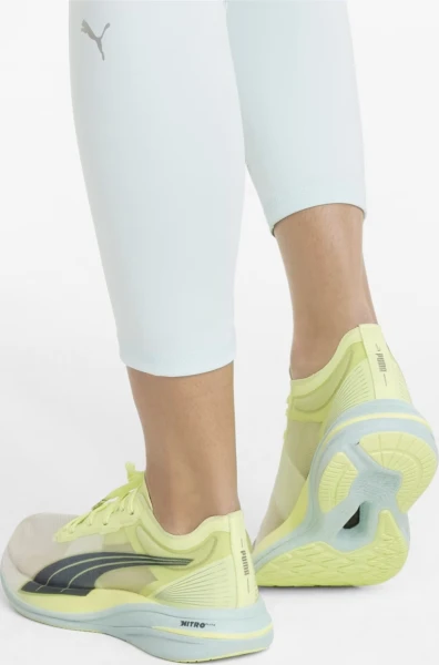 Кроссовки беговые женские Puma DEVIATE NITRO ELITE RACER лимонно-мятные 376444-02