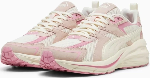Кроссовки женские Puma HYPNOTIC LS бежево-розовые 395295-17