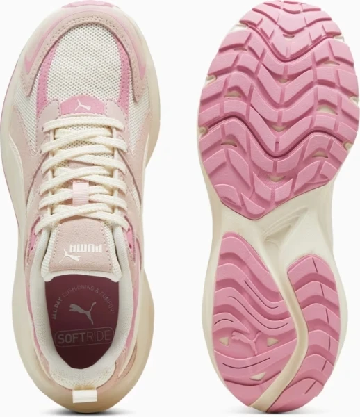 Кроссовки женские Puma HYPNOTIC LS бежево-розовые 395295-17