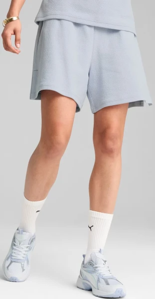Шорти жіночі Puma HER 5" HIGH-WAIST димчасто-блакитні 68506247