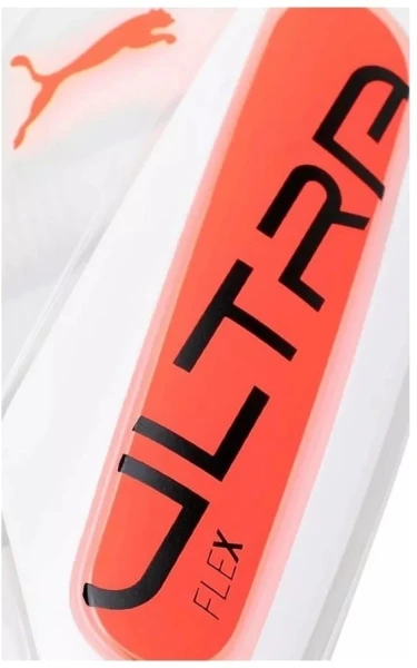 Щитки футбольні Puma ULTRA FLEX FOOTBALL SLEEVES SHINGUARDS біло-червоні 030987-01