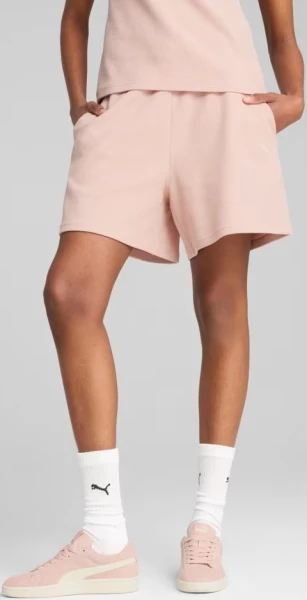 Шорти жіночі Puma HER 5" HIGH-WAIST світло-рожеві 68506291