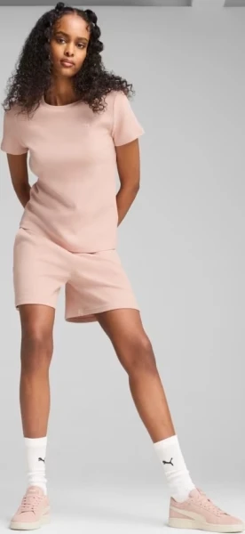 Шорти жіночі Puma HER 5" HIGH-WAIST світло-рожеві 68506291