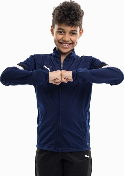 Спортивный костюм подростковый Puma TEAMRISE темно-сине-черный 658655-06