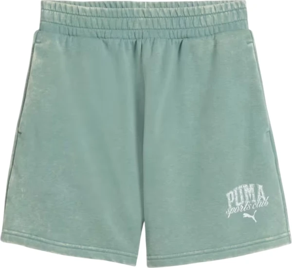 Шорти жіночі Puma CLASS WASHED 5" зелені 68503530