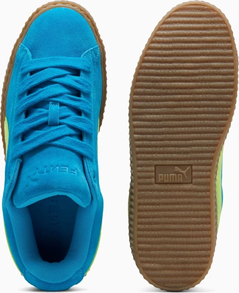 Кеди жіночі Puma CREEPER PHATTY FENTY блакитно-лаймові 39640302