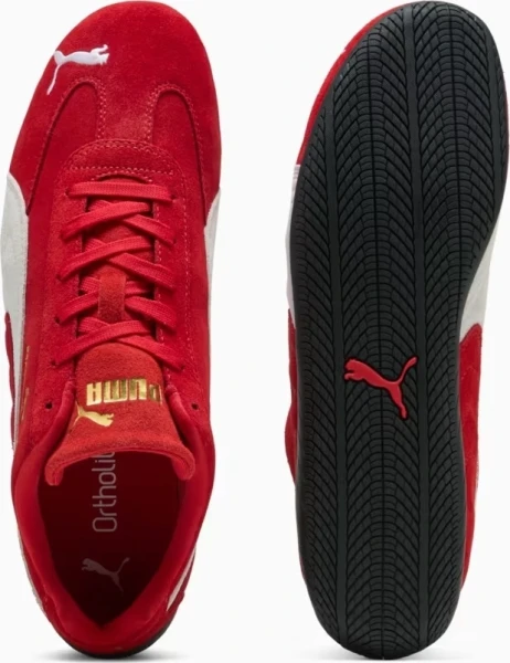 Кросівки Puma SPEEDCAT OG червоно-біло-золоті 398846-02