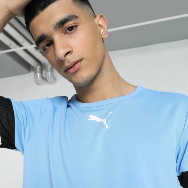 Футболка Puma TEAMRISE JERSEY голубая 704932-18