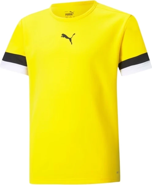 Футболка дитяча Puma TEAMRISE JERSEY JR жовта 704938-07
