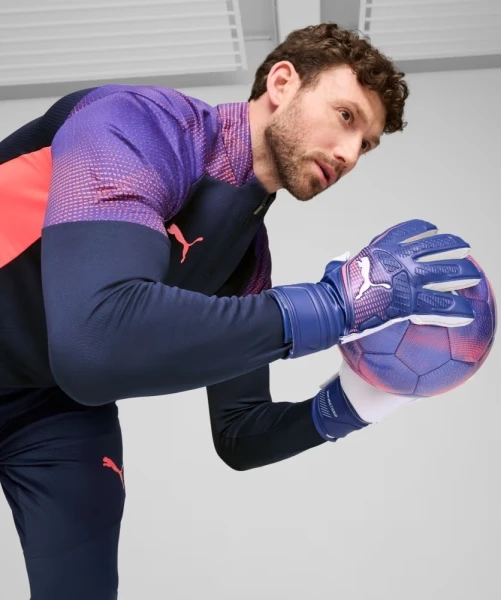 Воротарські рукавиці Puma ULTRA MATCH RC синьо-білі 041951-01