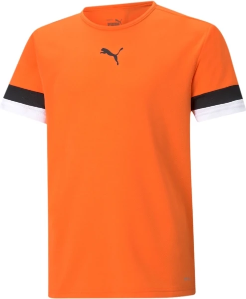 Футболка дитяча Puma TEAMRISE JERSEY JR помаранчева 704938-08