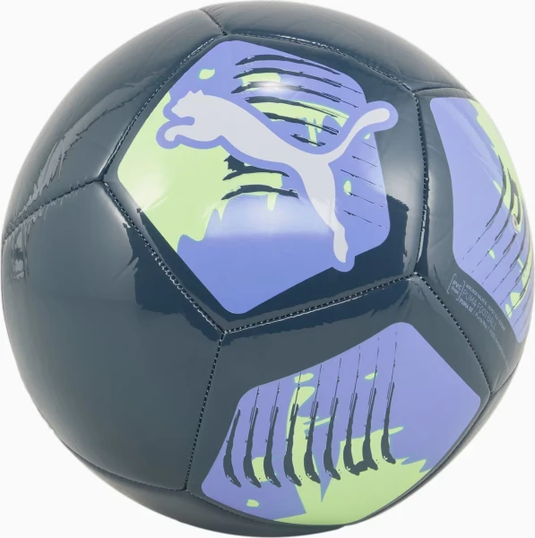 Футбольний м'яч Puma BIG CAT BALL темно-синьо-фіолетово-салатовий Розмір 5 084214-14