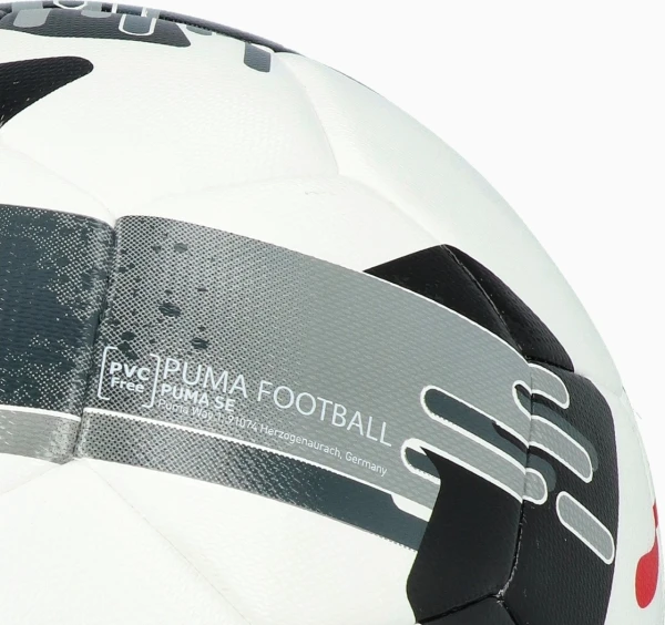 Футбольний м'яч Puma ORBITA 4 HYB (FIFA BASIC) біло-чорно-червоний Розмір 5 084326-02