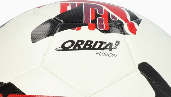 Футбольний м'яч Puma ORBITA 5 FUSION біло-чорно-червоний Розмір 5 084331-04