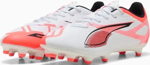 Бутси Puma ULTRA 5 PLAY FG/AG біло-коралові 108169-01