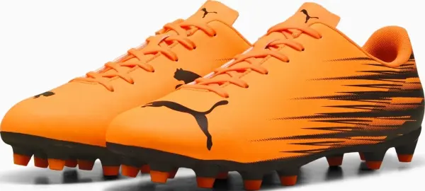 Бутси Puma ATTACANTO II FG/AG оранжево-чорні 108493-04
