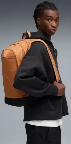 Рюкзак Puma BUZZ BACKPACK 28L коричневый 091153-08