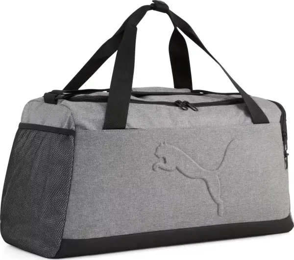 Сумка спортивна Puma BUZZ HEATHER SMALL SPORT 35L сіра 091378-01