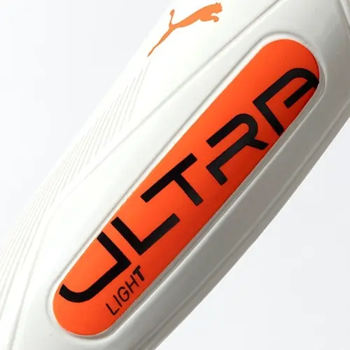 Щитки футбольні Puma ULTRA LIGHT SLEEVE біло-червоні 030989-01