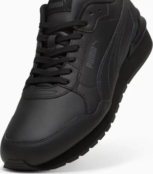 Кроссовки Puma ST RUNNER V4 LEATHER черные 399068-09