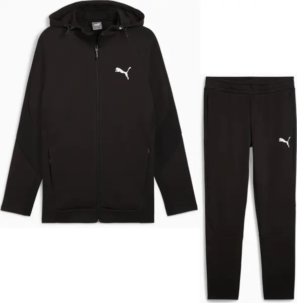 Спортивный костюм подростковый Puma EVOSTRIPE черный 681700-01__681702-01