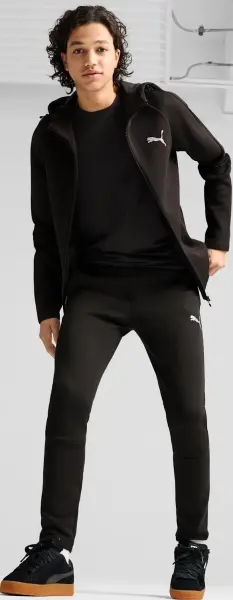 Спортивный костюм подростковый Puma EVOSTRIPE черный 681700-01__681702-01