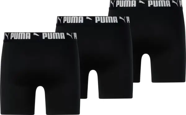 Трусы (боксерки) Puma ATHLETIC BOXER BRIEFS 3P черные (3 штуки) 859429-01
