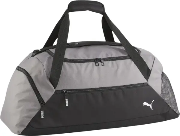 Сумка спортивна Puma TEAMGOAL TEAMBAG M 55L сіро-чорна 090233-06