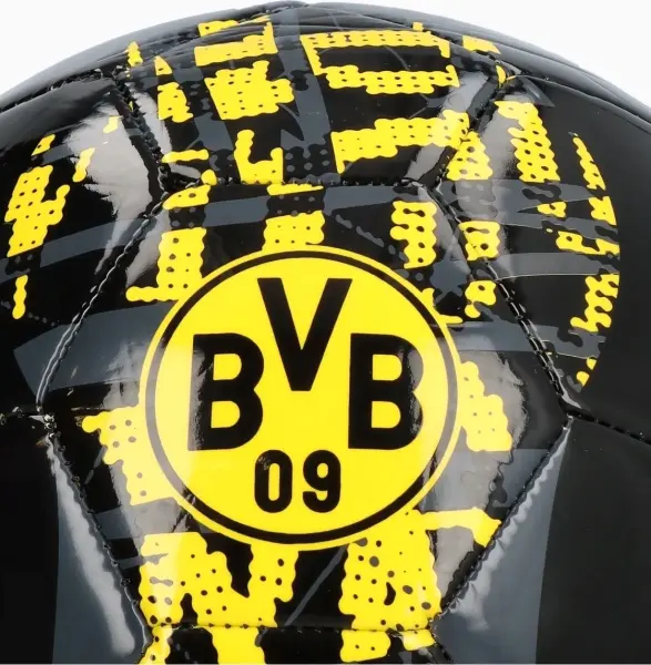 Футбольний м'яч Puma BORUSSIA DORTMUND 24/25 PRE-MATCH чорно-сіро-жовтий Розмір 5 084551-02