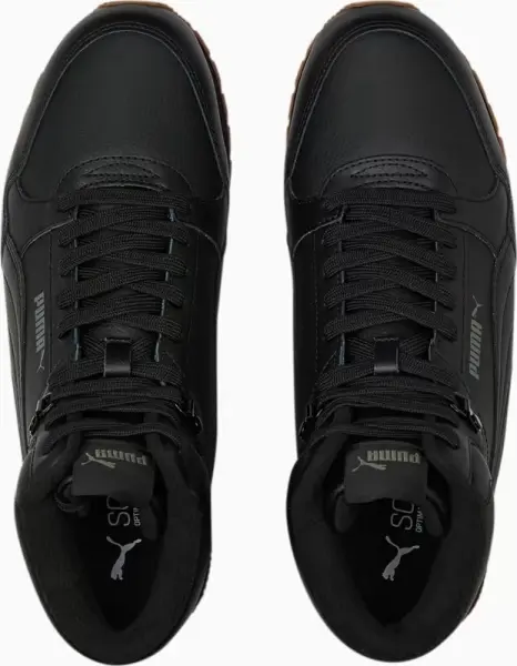 Ботинки Puma ST RUNNER V3 MID L черно-коричневые 387638-06