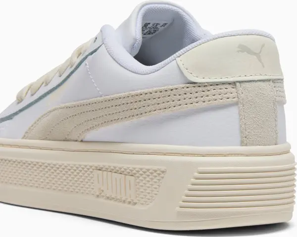 Кеди жіночі Puma SMASH 3.0 MONO TWIST біло-бежеві 395318-05