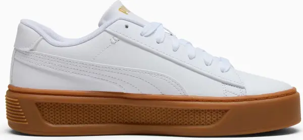Кеди жіночі Puma SMASH V3 біло-коричневі 390758-21