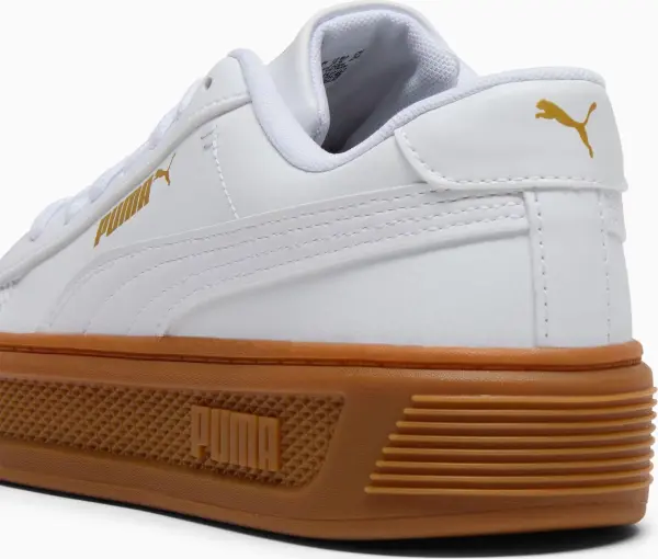 Кеди жіночі Puma SMASH V3 біло-коричневі 390758-21