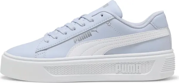 Кеди жіночі Puma SMASH V3 блакитно-білі 390758-20