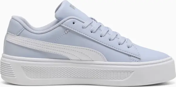 Кеди жіночі Puma SMASH V3 блакитно-білі 390758-20