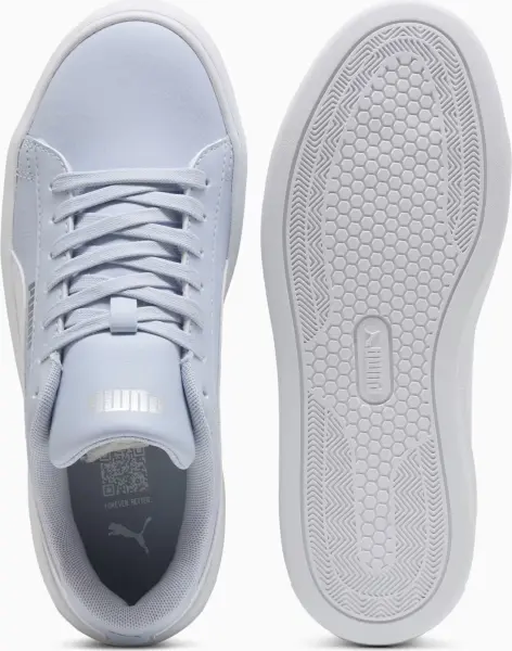 Кеди жіночі Puma SMASH V3 блакитно-білі 390758-20