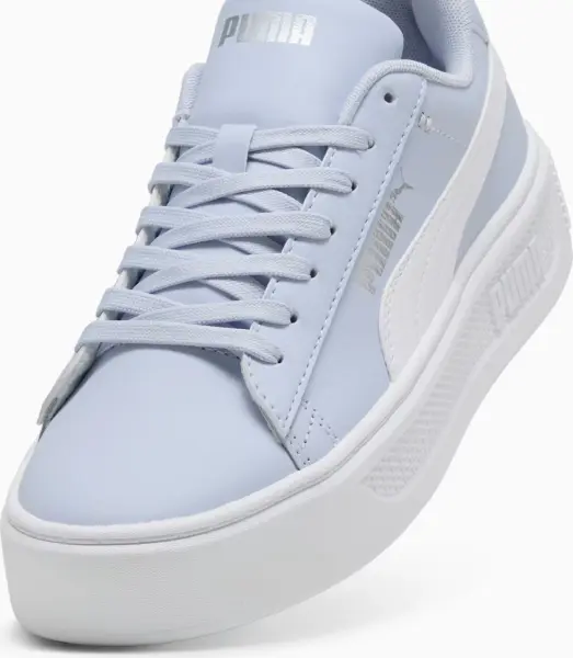 Кеди жіночі Puma SMASH V3 блакитно-білі 390758-20